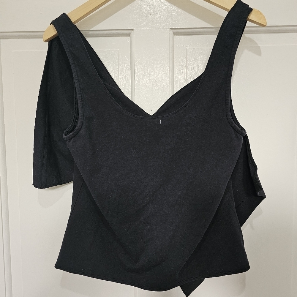 Free People Tied Up Top In Black Size M - Picture 5 of 9